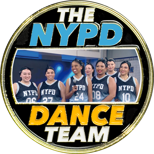 EL17-002 New York City Police Department Dance Team Challenge Coin