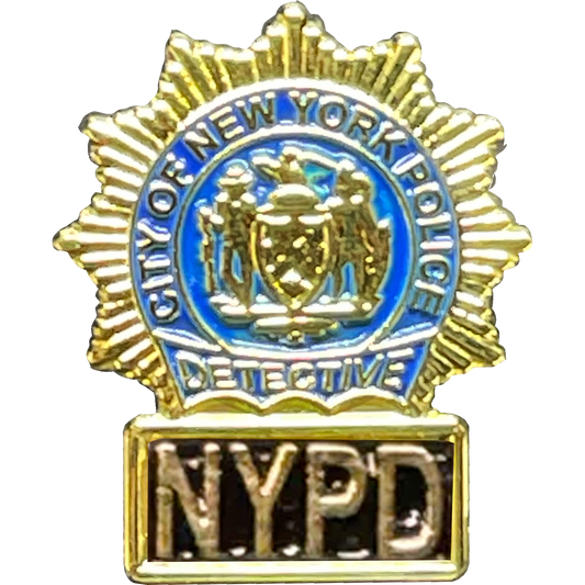 PBX-012-C New York City Police Detective NYPD Pin