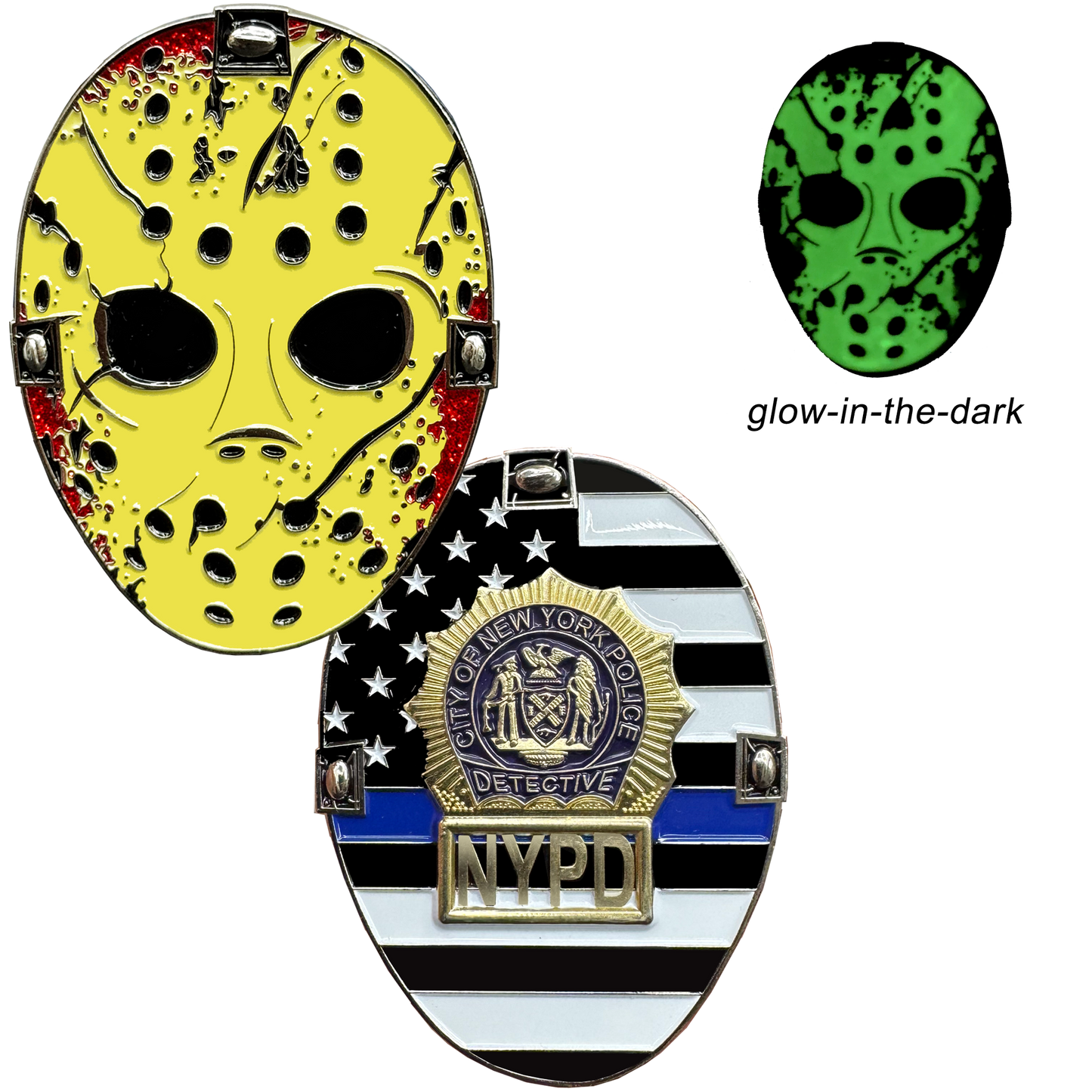 DL5-15 New York City Detective Jason Challenge Coin NYPD
