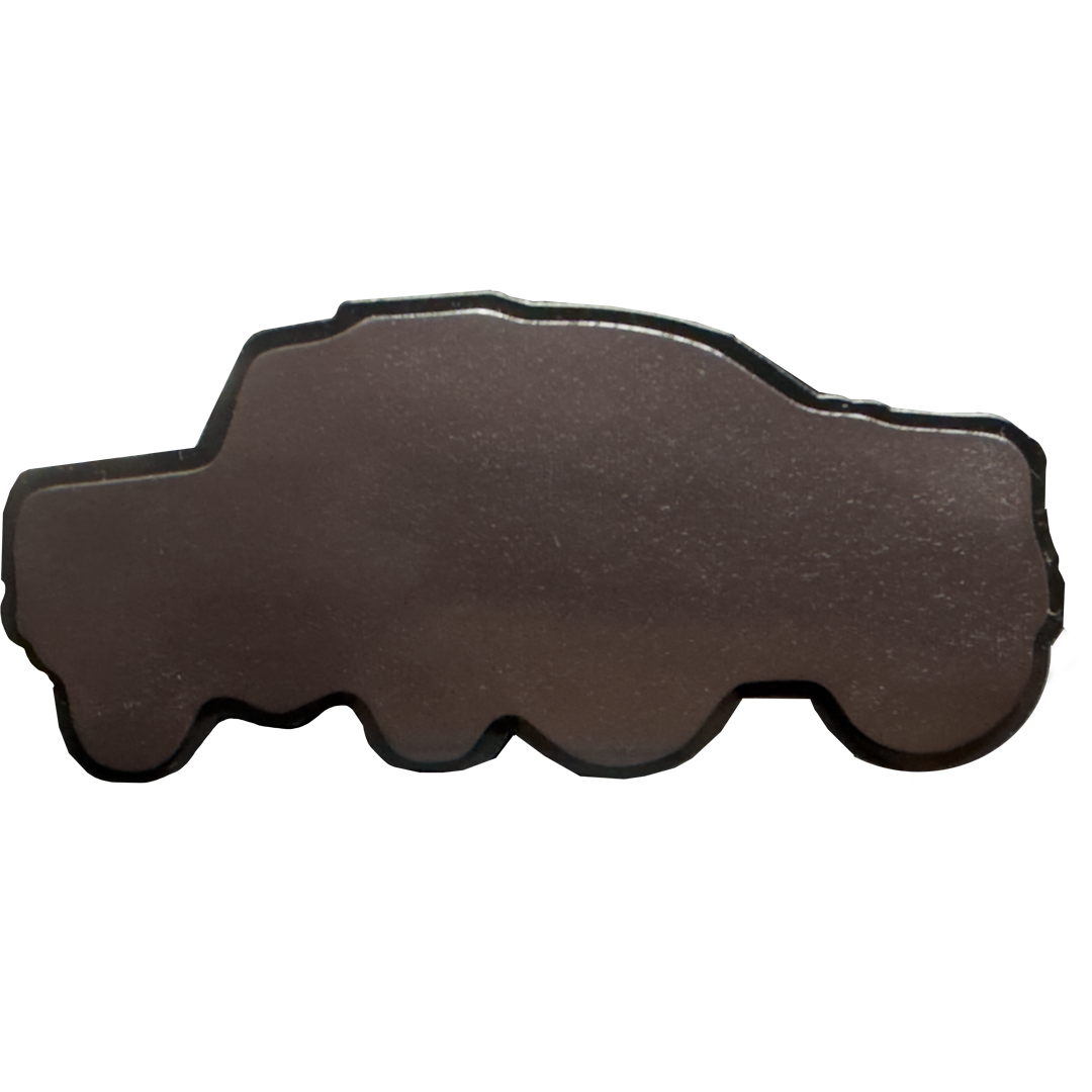 BL17-024 Challenge coin style Border Patrol Truck CBP Rubber Magnet