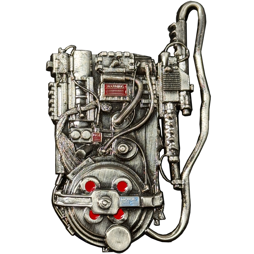BL16-007 Large 3 inch 3D full detail Proton Pack pin suitable for display