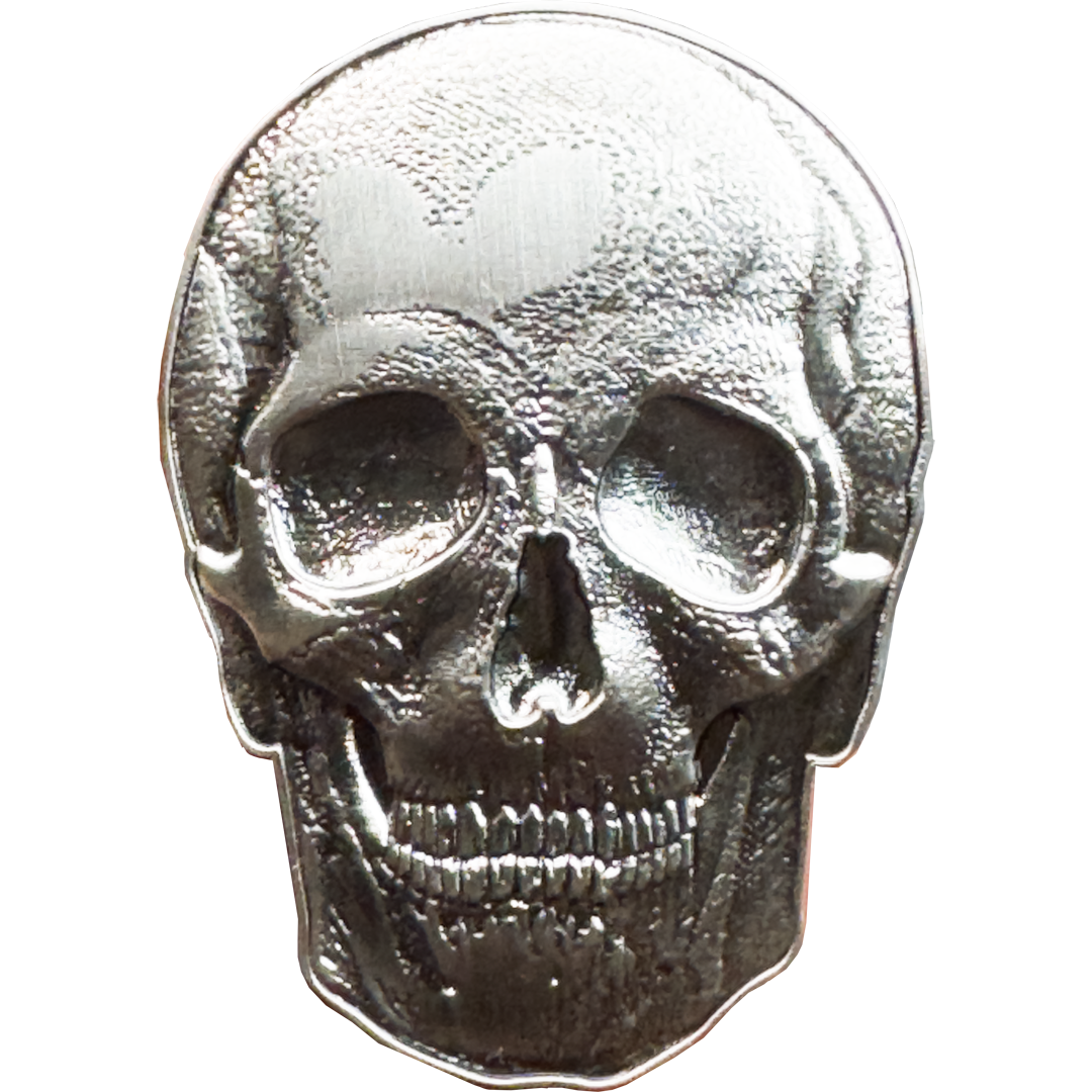 EL12-001 Thin Blue Line Flag Police Eagle God Bless America Skull Challenge Coin LAPD FBI ATF CBP