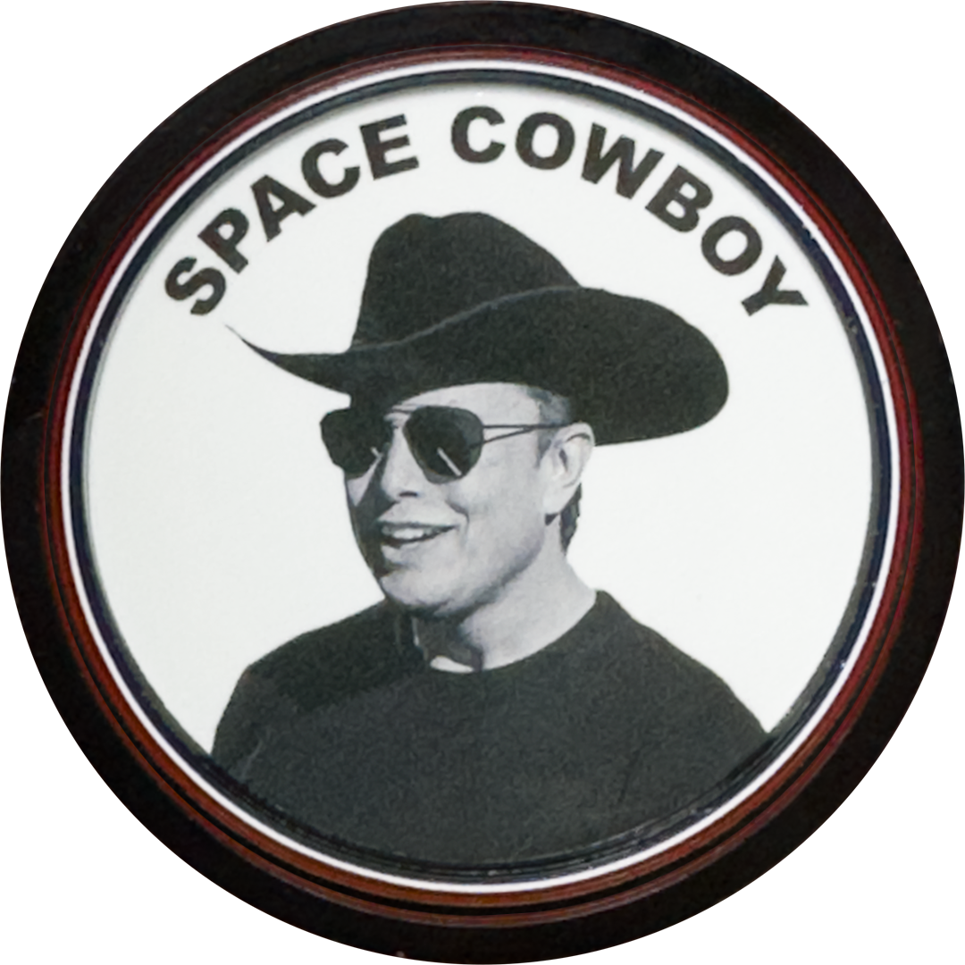 EL18-5 Challenge coin for SpaceX and for NASA for Elon Musk Crew 10 Mission Rescue