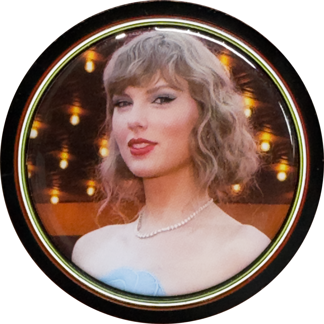 EL14-010 Taylor Swift and Travis Kelce Challenge Coin Taylor's Boyfriend Collectible for Swifties