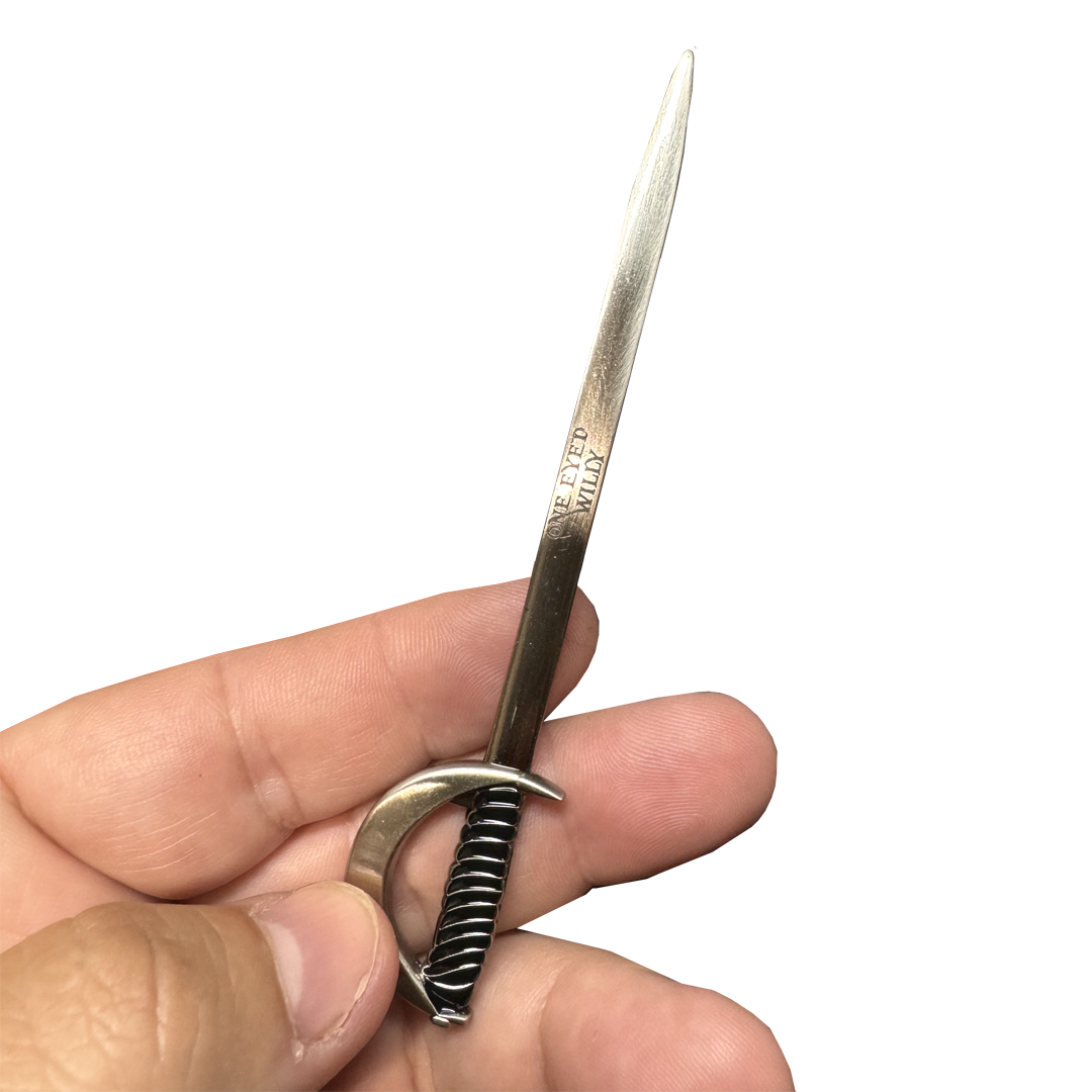 BL17-019 Goonies Never Say Die One Eyed Willy Shield with removable Sword Challenge Coin Set