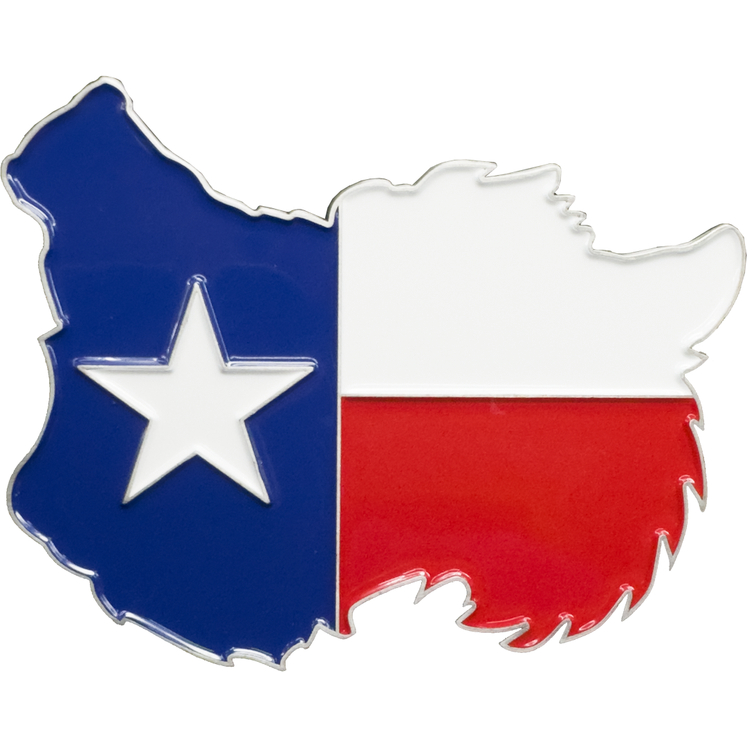 BL13-16 Texas Border Patrol Agent Hog Wild Boar Challenge Coin Alligator Alcatraz style