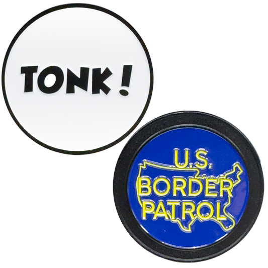 EL14-19 Border Patrol TONK Challenge Coin BPA Patrol Agent Honor First CBP