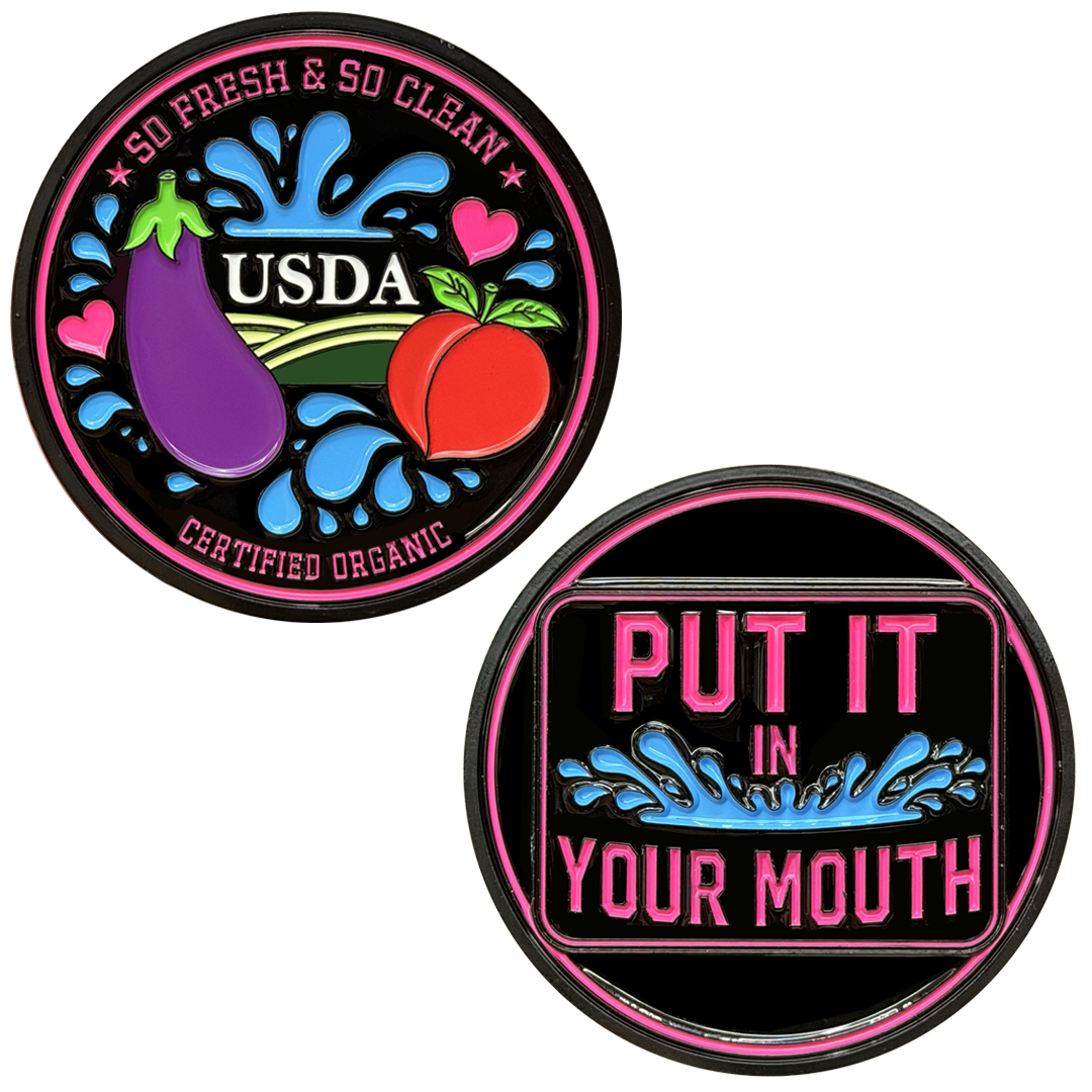 EL19-12 USDA Challenge Coin Department of Agriculture OALE