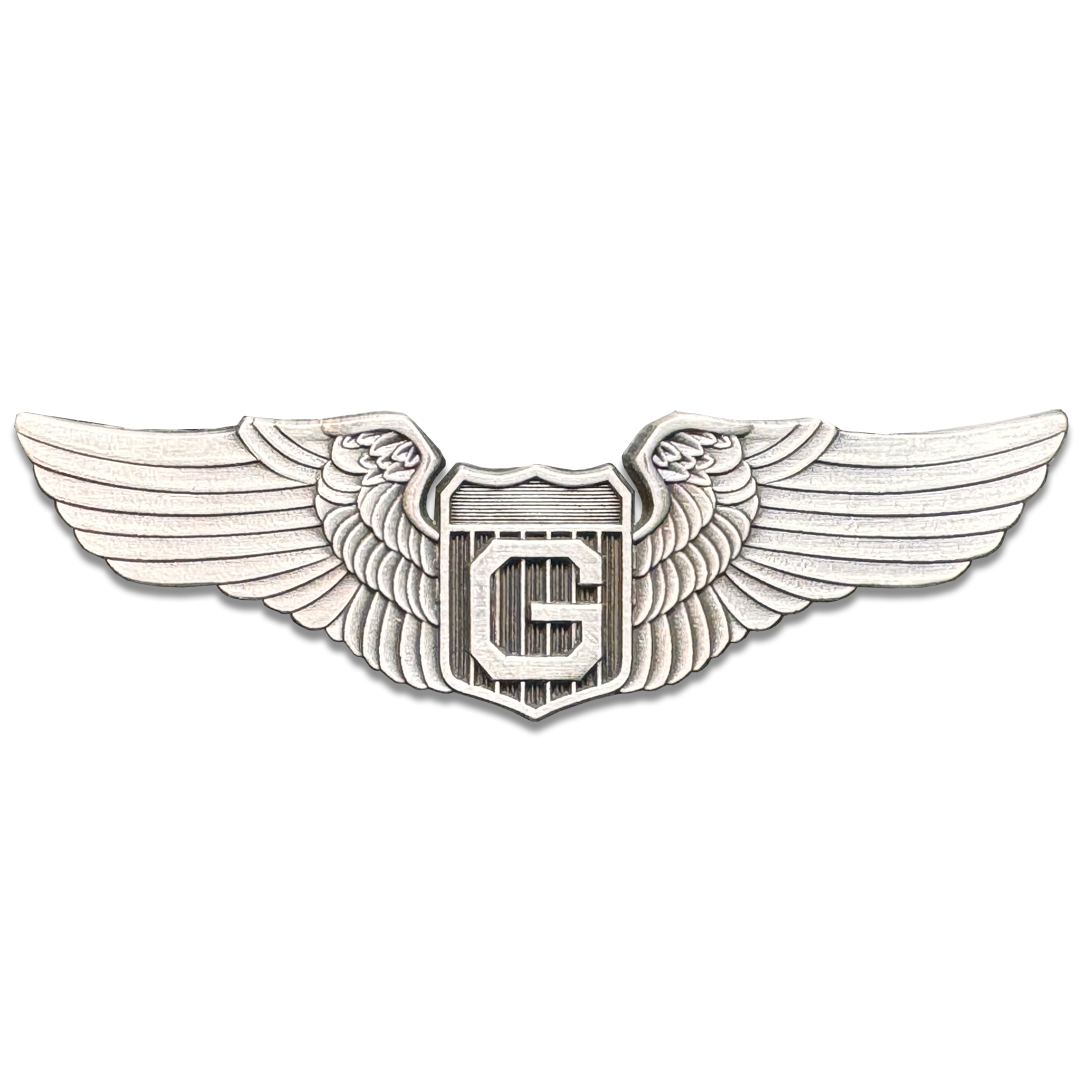 GL16-002 WW2 AAF Glider Pilot Wings pin replica collectible aviation aviator 3 inch