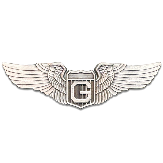 GL16-002 WW2 AAF Glider Pilot Wings pin replica collectible aviation aviator 3 inch