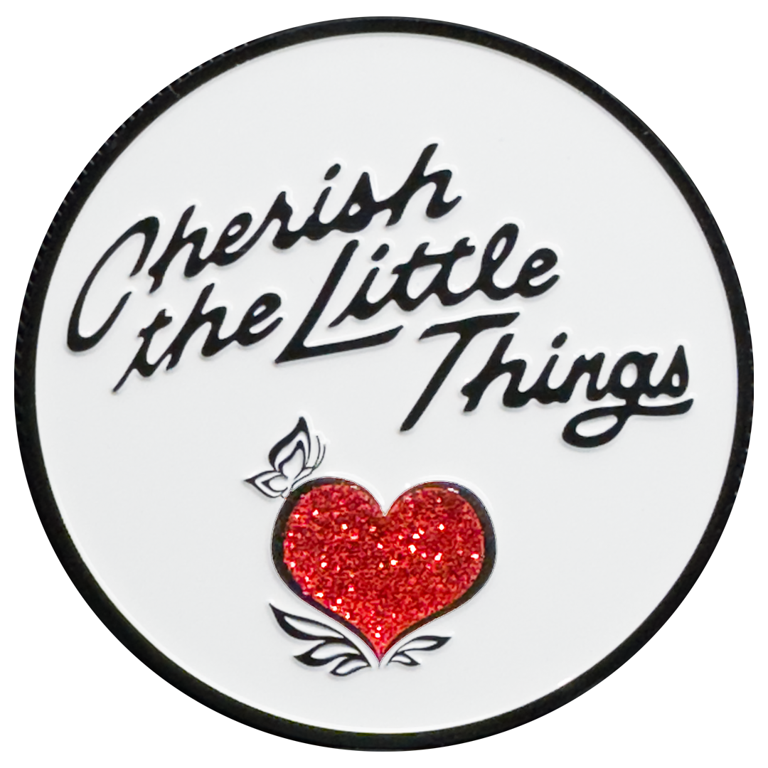 BL18-018 Cherish The Little Things LOVE Challenge Coin Medallion Valentines Day Happy Anniversary Gift