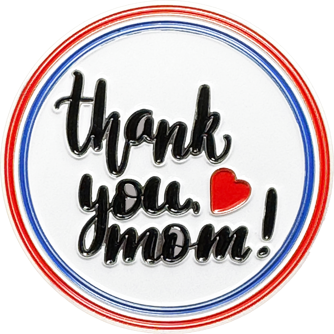BL16-4 Mother's Day Happy Birthday Mom You are a Hero Challenge Coin