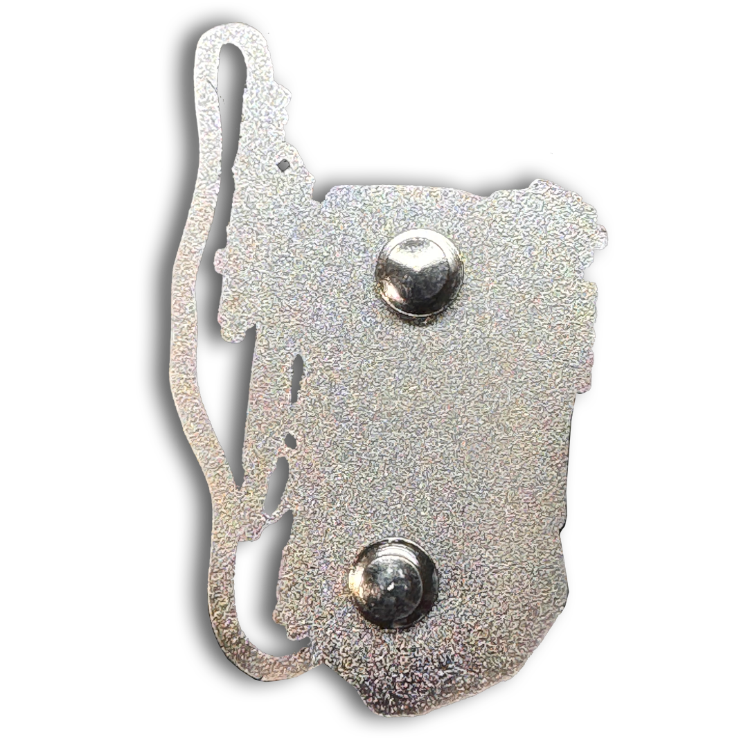 BL16-007 Large 3 inch 3D full detail Proton Pack pin suitable for display