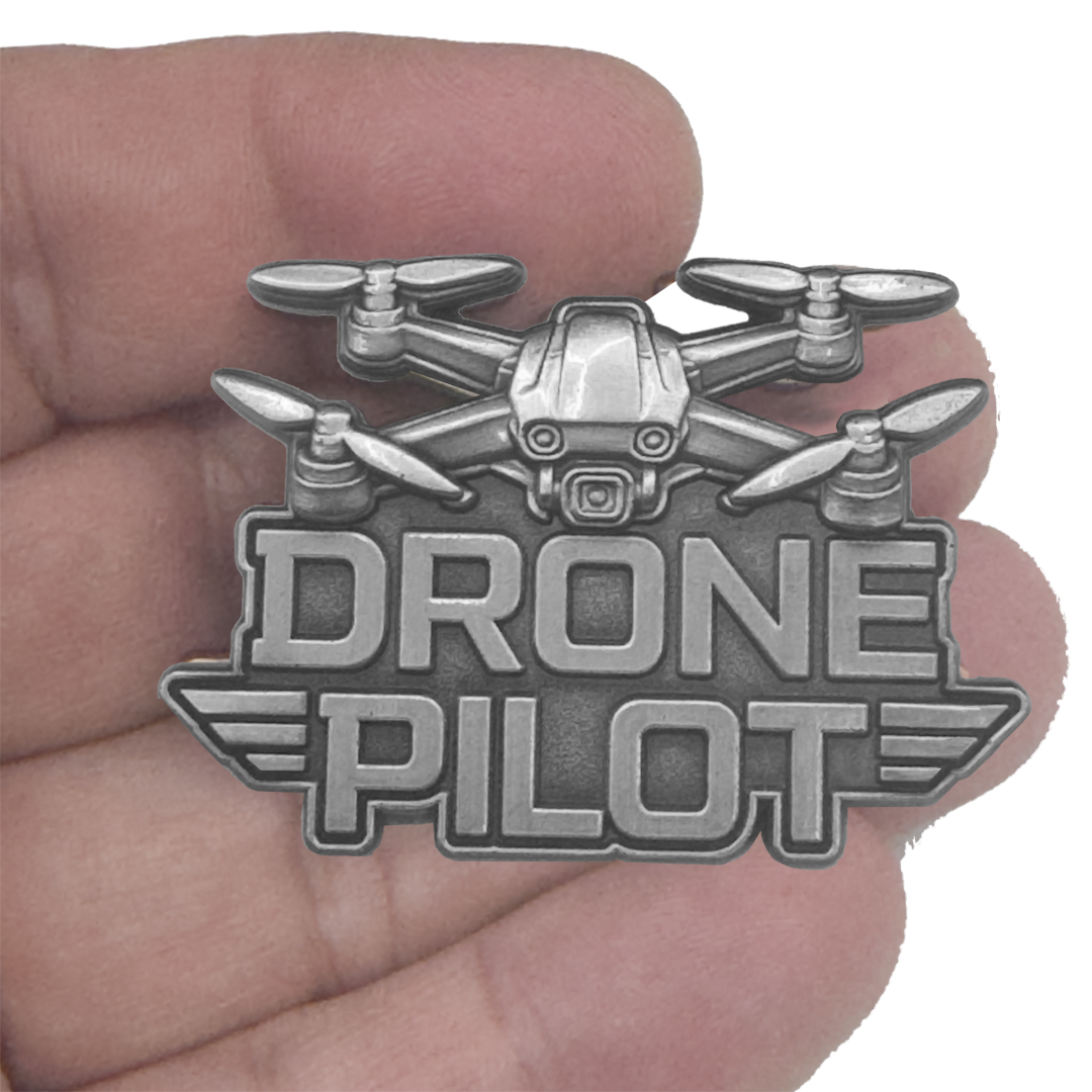 PBX-14-6 UAS FAA Commercial Drone Pilot pin UAV