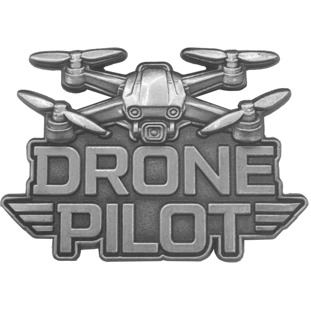 PBX-14-6 UAS FAA Commercial Drone Pilot pin UAV