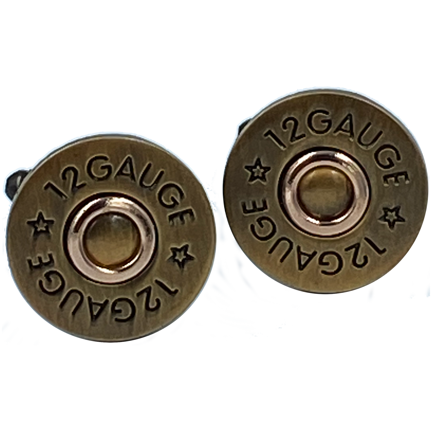CL-016 12 Gauge Shotgun Shell Cufflinks