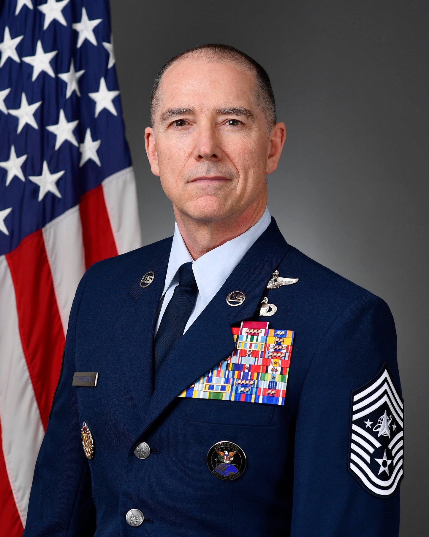 CL4-05 United States Space Force Patch U.S. Department of the Air Force Senior Enlisted Advisor Chief Master Sergeant Rank