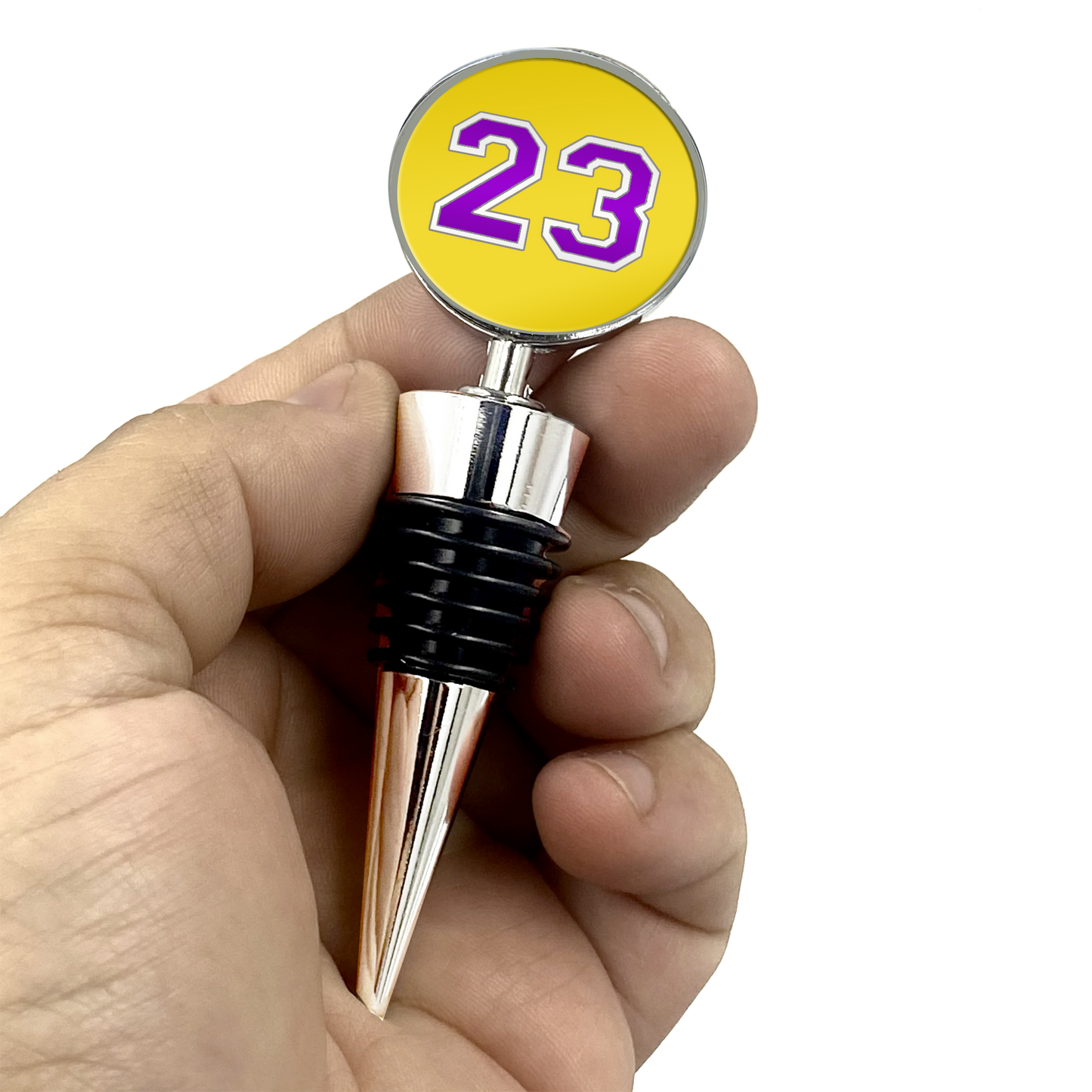 EL8-020 23 Wine Bottle Stopper Lebron gift present