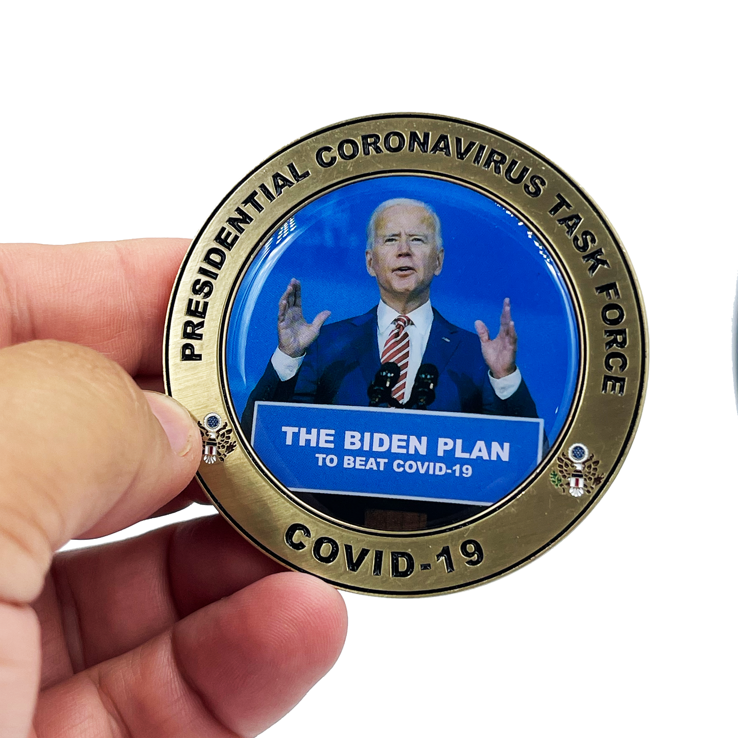 BL12-001 Presidential Task Force Joe Biden 46 Challenge Coin