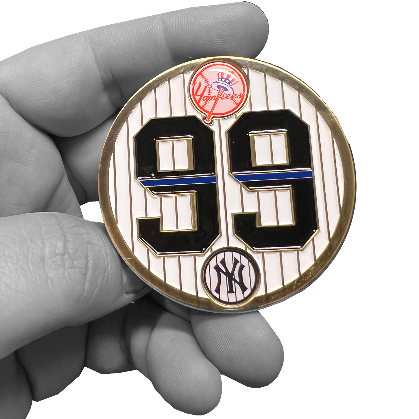 GL12-001 All Rise 99 NYPD Challenge Coin The Judge Officer Sergeant Detective District Attorney DA