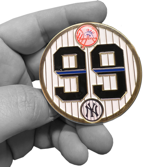 GL12-001 All Rise 99 NYPD Challenge Coin The Judge Officer Sergeant Detective District Attorney DA