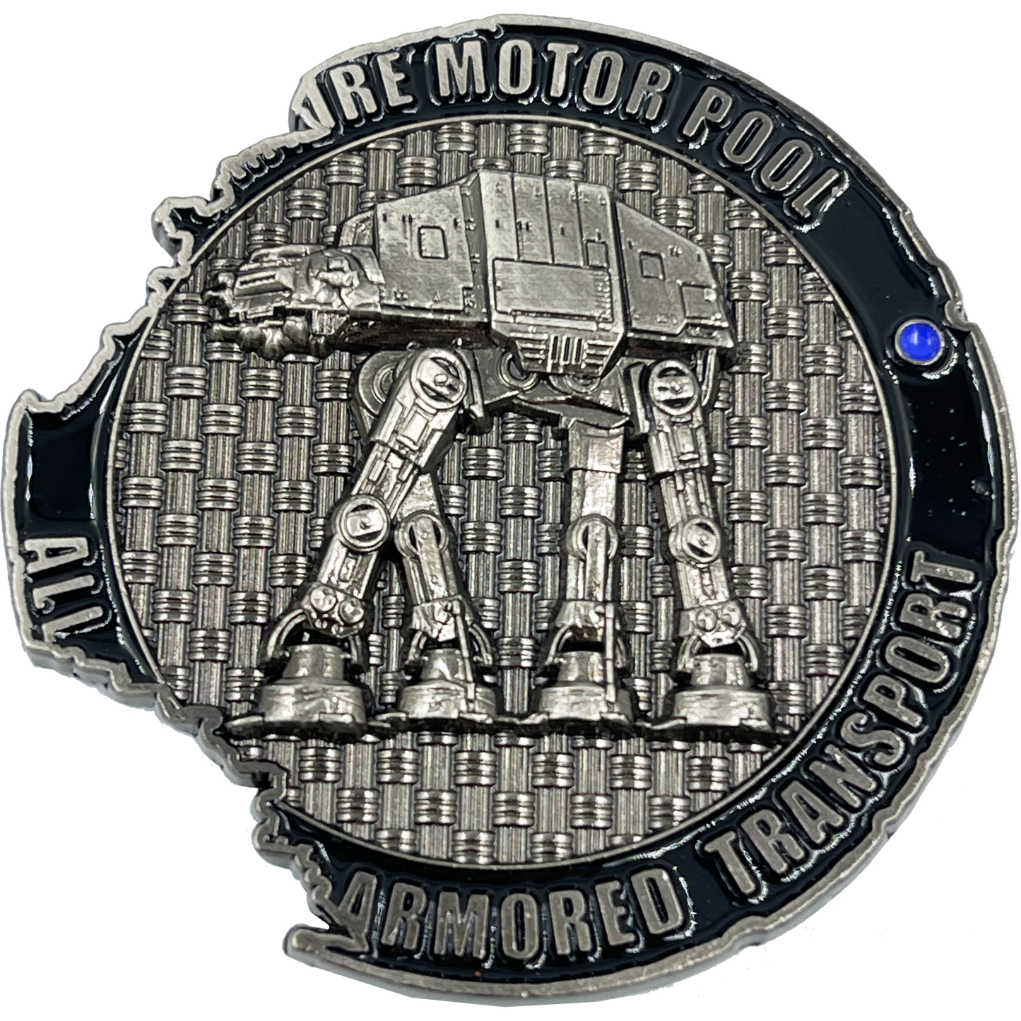 EL2-003 All Terrain Armored Transport TACTICAL TERRORISM RESPONSE TEAM TTRT CBP Challenge Coin motor pool