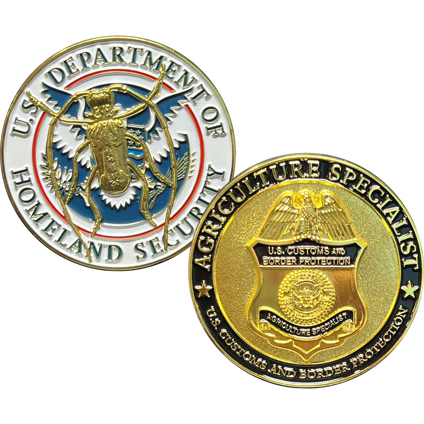GL1-014 CBP Field Operations Agriculture Specialist Field Ops Ag Spec Challenge Coin