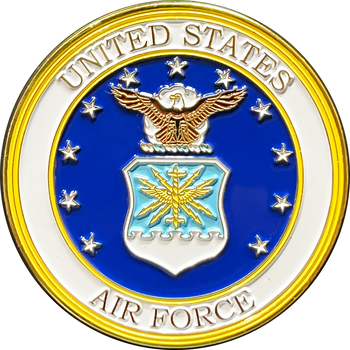GL3-009 Protectors of the Homeland CBP HSI FAM Secret Service US Air Force Challenge Coin Military Veteran USAF