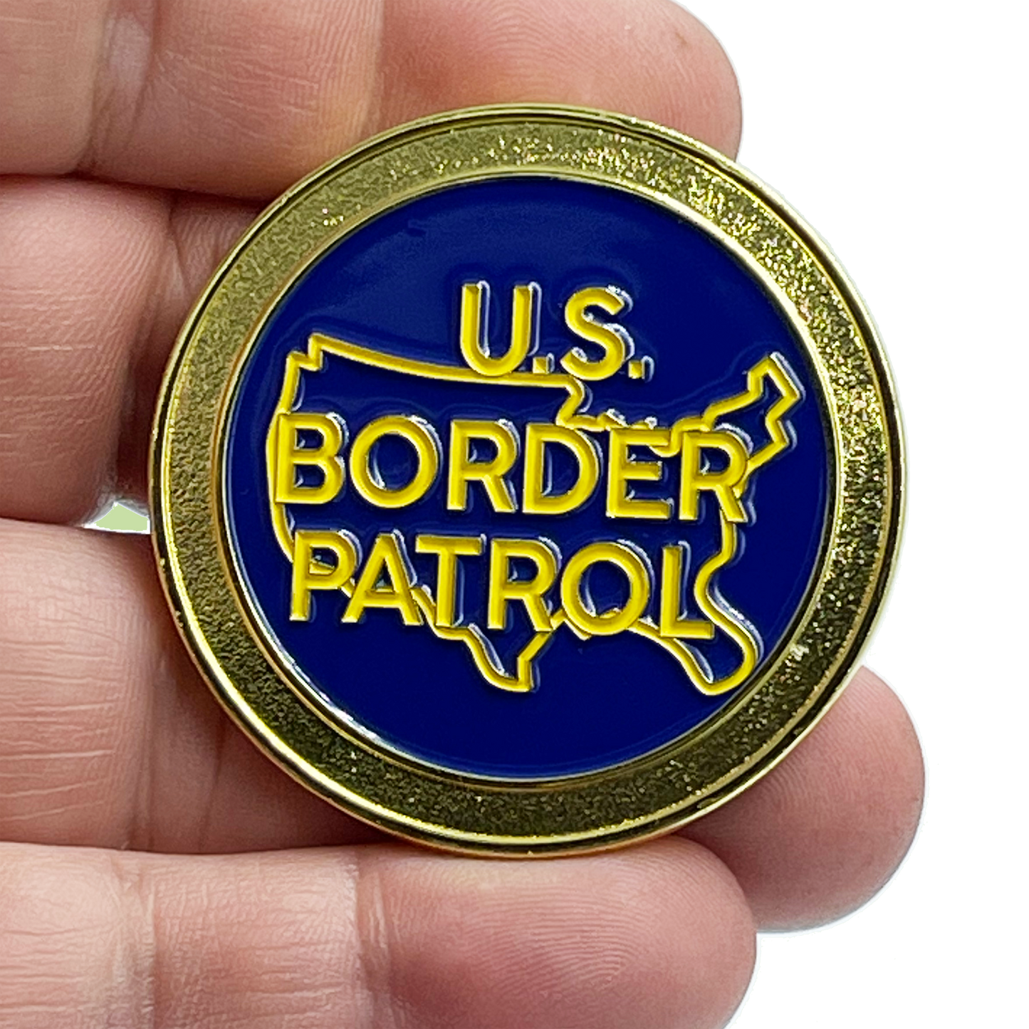BL5-011 Border Patrol Challenge Coin BPA Patrol Agent Honor First CBP
