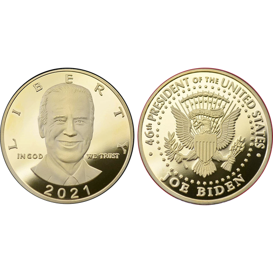 BL13-004 President Joe Biden 2021 LIBERTY Challenge Coin 46th President of The United States