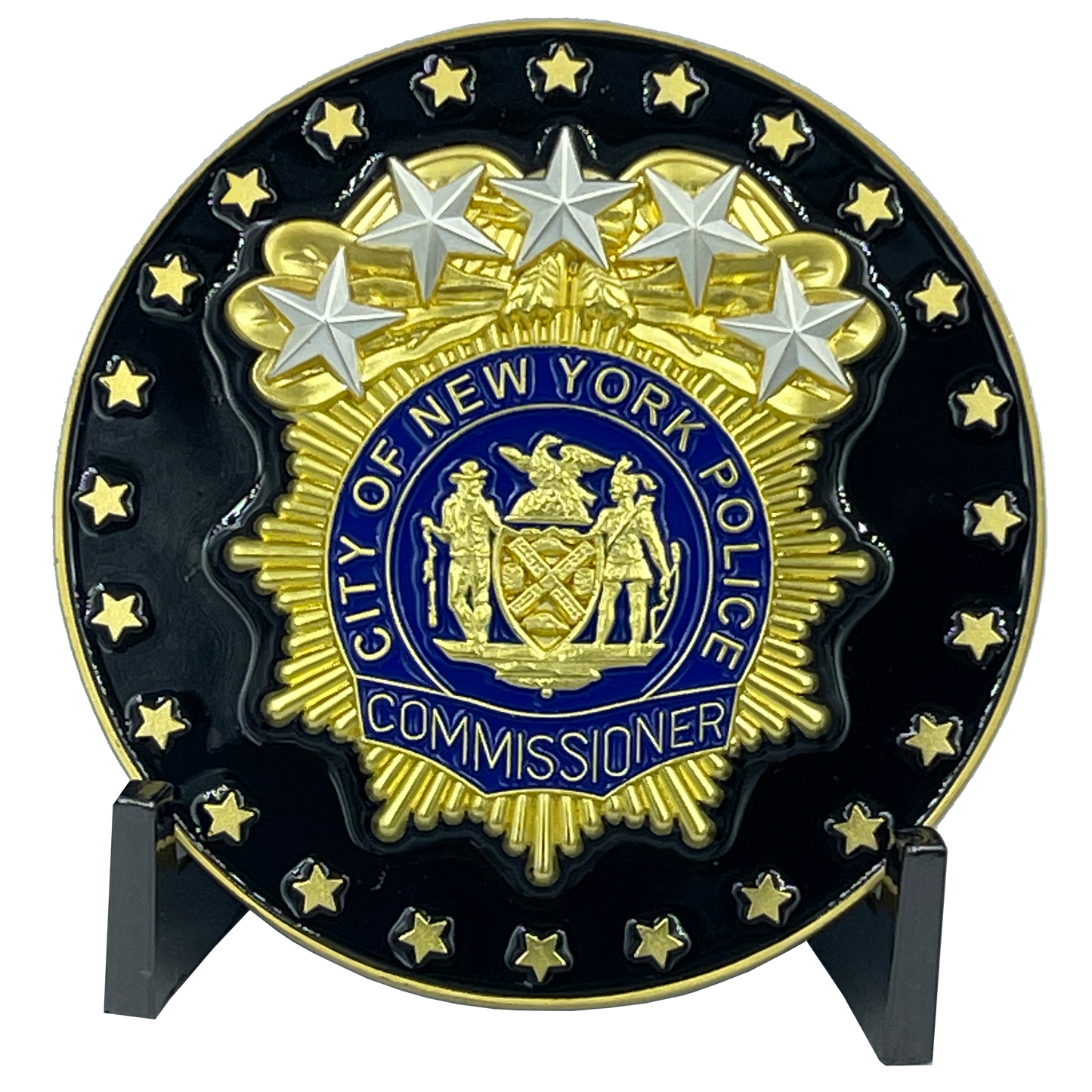 BL2-003A Blue Bloods NYPD Commissioner Frank Reagan Police Officer Tom Selleck Challenge Coin