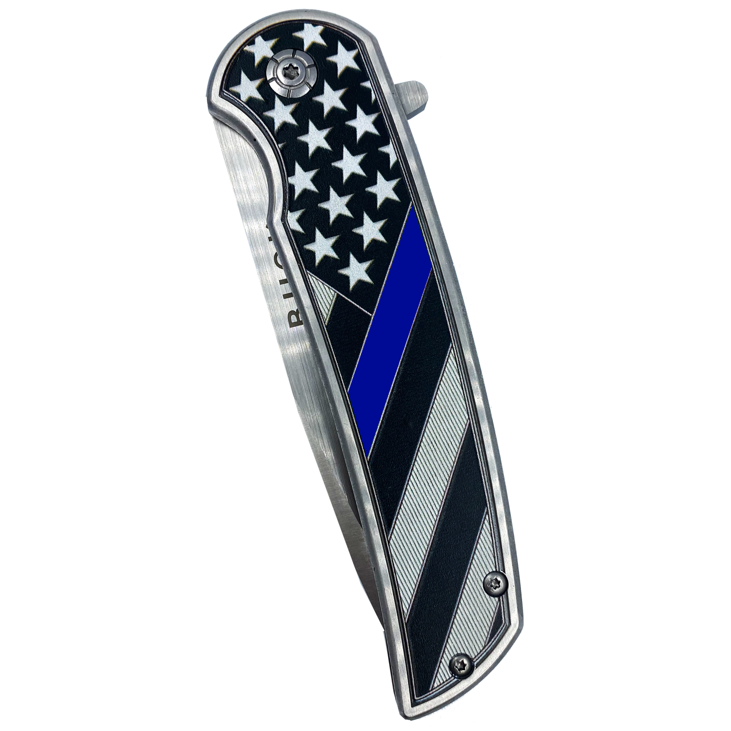 BL1-03 Thin Blue Line pocket tool Police Law Enforcement First Responder Rescue Tactical Survival