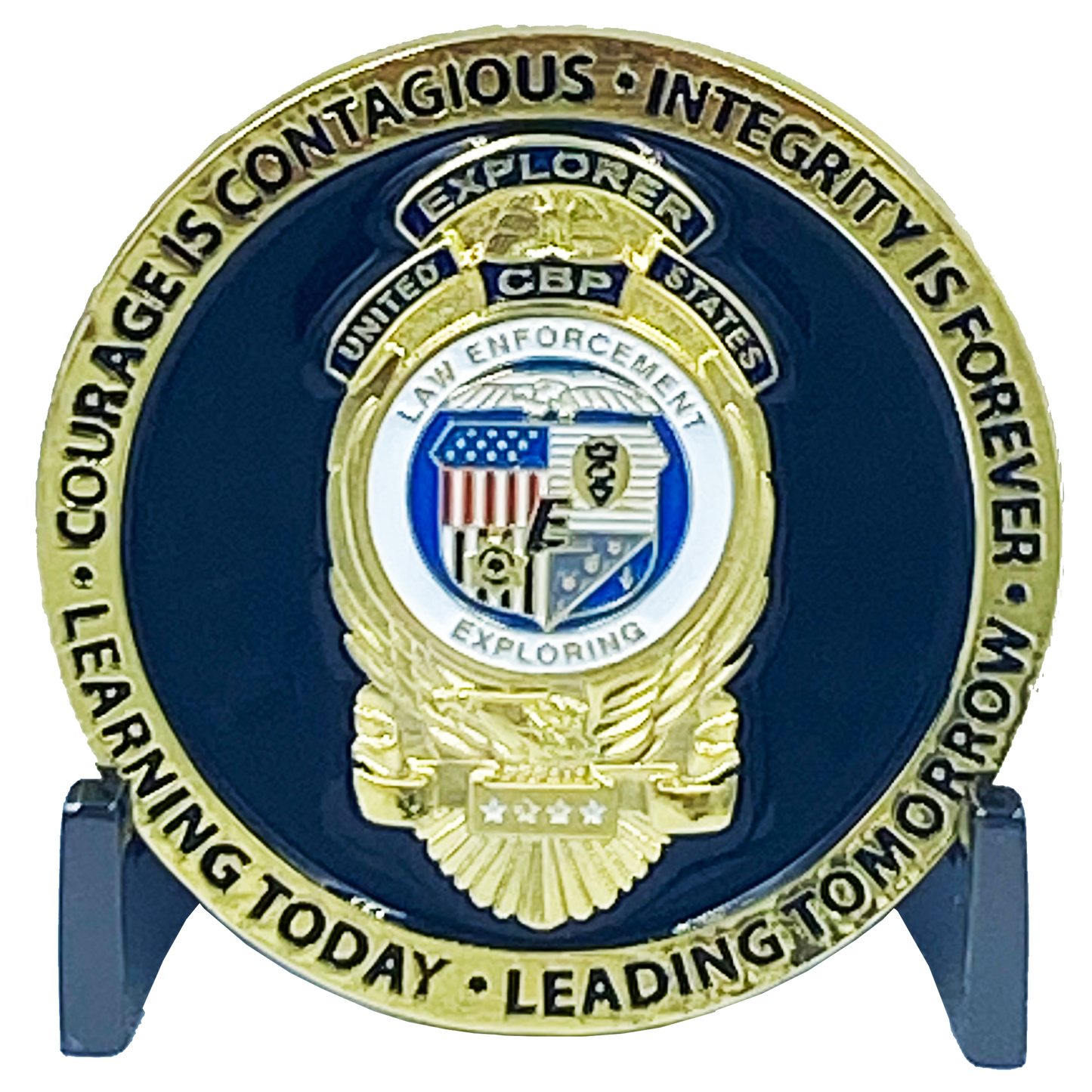 DL7-05 CBP United States Police Law Enforcement Explorer Officer Challenge Coin