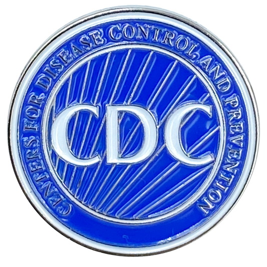 CL-012 CDC Pin with deluxe spring loaded clasp