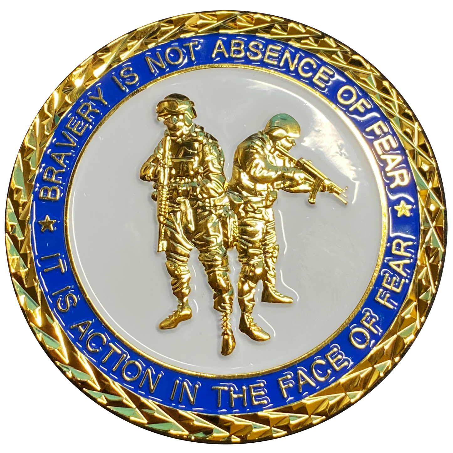 CL-OO WARRIOR MINDSET Canada Thin Blue Line Canadian Sheep Dog Challenge Coin Royal Mounted