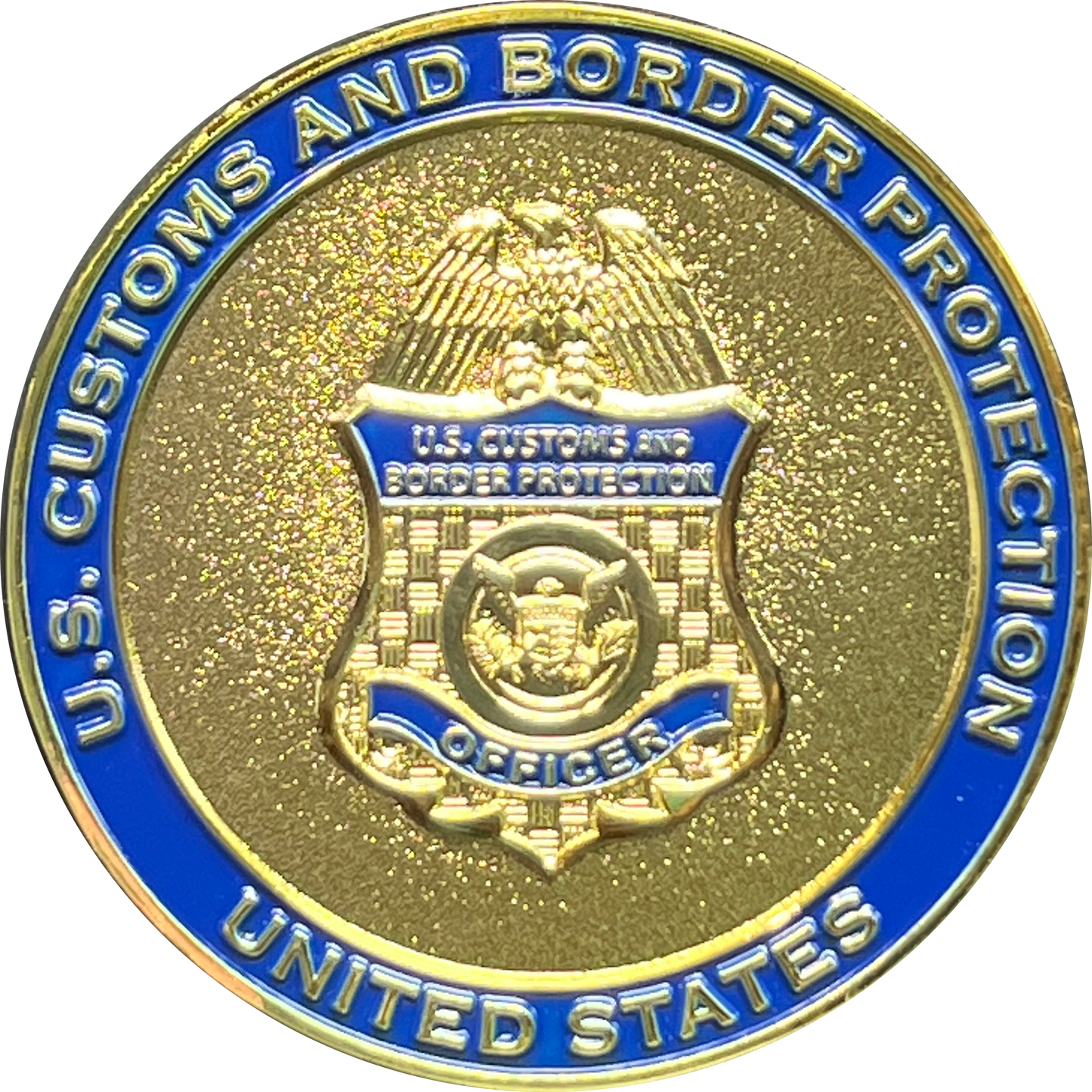 discontinued BL17-020 CBP and Canadian Border Services Agency CBSA US Canada Joint Operations Challenge Coin
