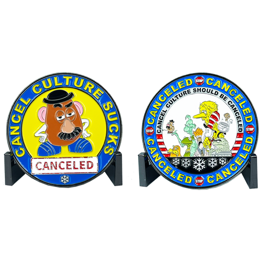BL2-006 Cancel Culture Triggered Snowflake Challenge Coin
