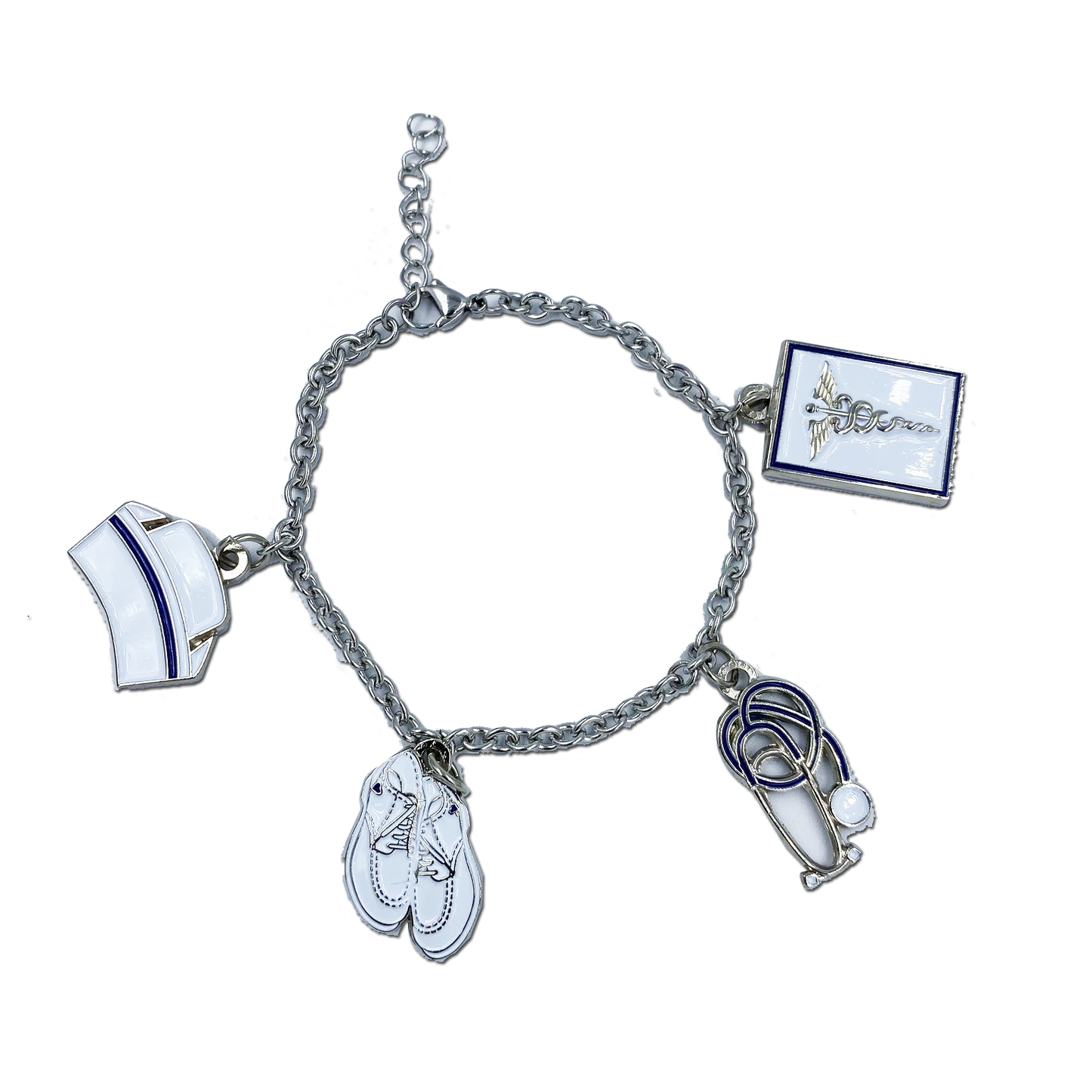 DD-017 Nurse Charm Bracelet RN BSN Nursing