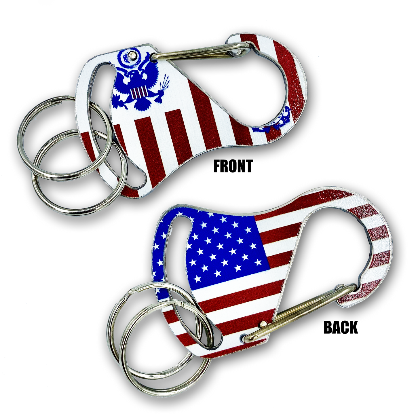 II-021 Coastie Carabiner Keychains