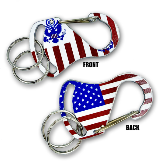 II-021 Coastie Carabiner Keychains