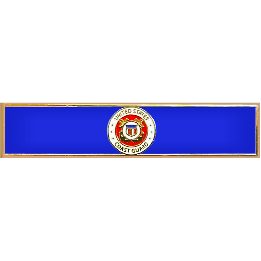 EL2-021 US Coast Guard Military Service Citation Commendation Bar Pin Police CBP Field Operations Field Ops OFO CBPO USCG Coastie