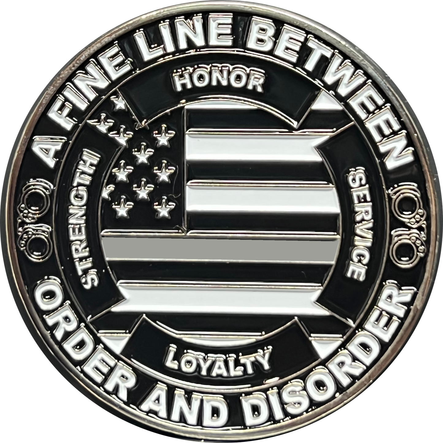 EL11-001 CO Correctional Officers Prison Guard Corrections Order and Disorder We Contain Evilness