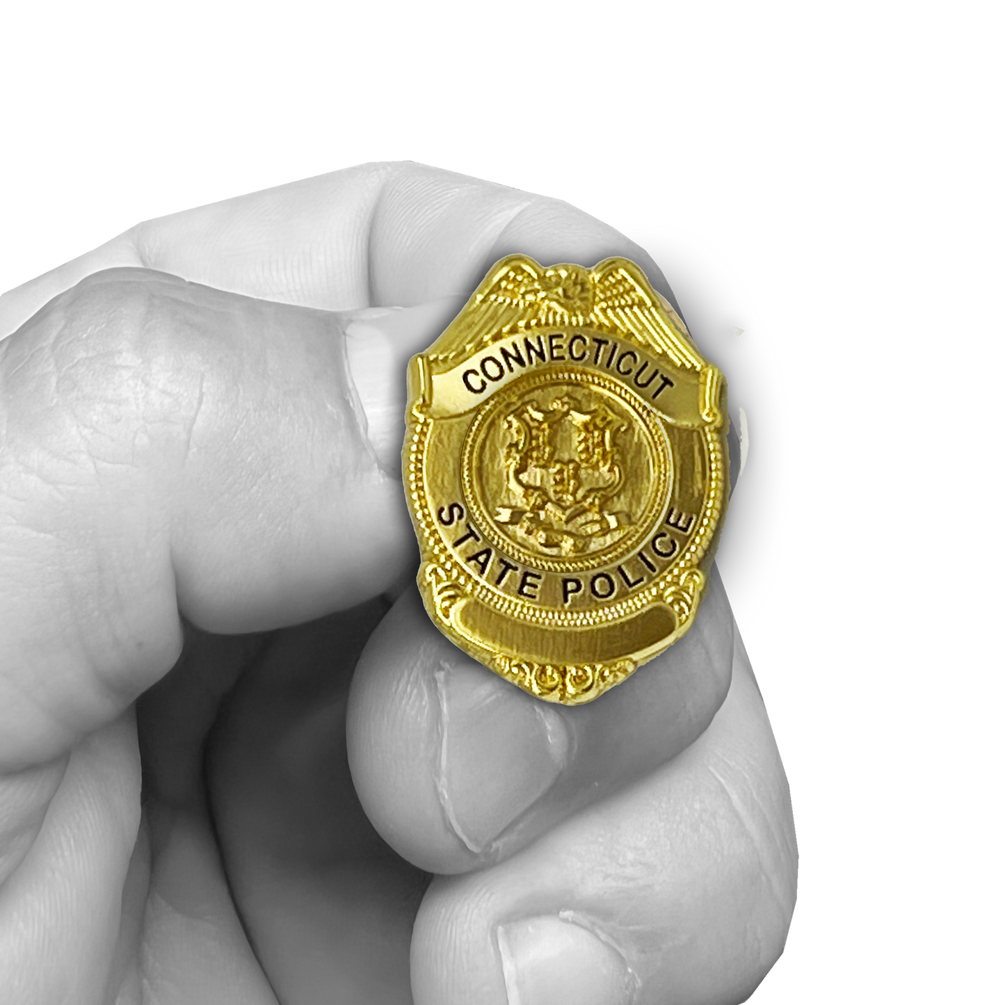 PBX-002-H Connecticut State Police Trooper Pin CT Officer CSP