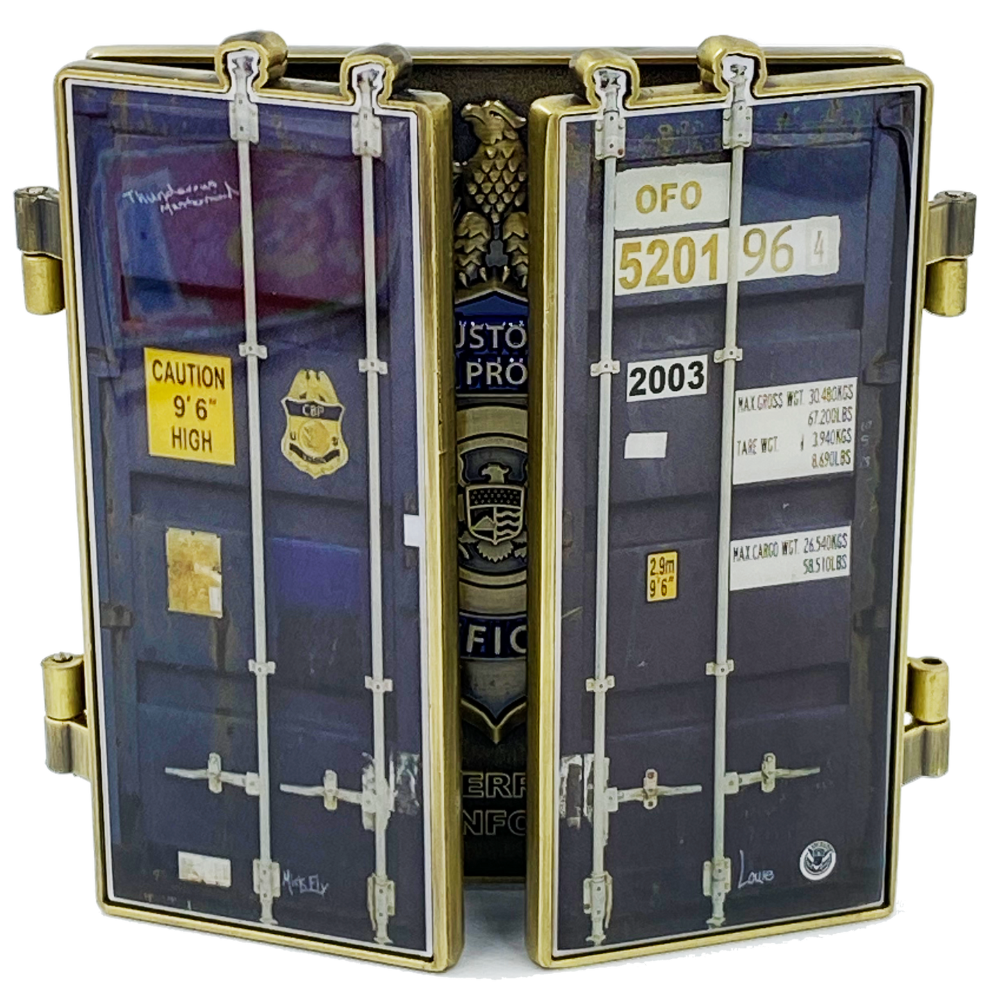 EL5-013 CBP CET Anti-Terrorism Contraband Enforcement Team CET A-TCET Field Ops Challenge Coin Port of Entry Seaport Airport