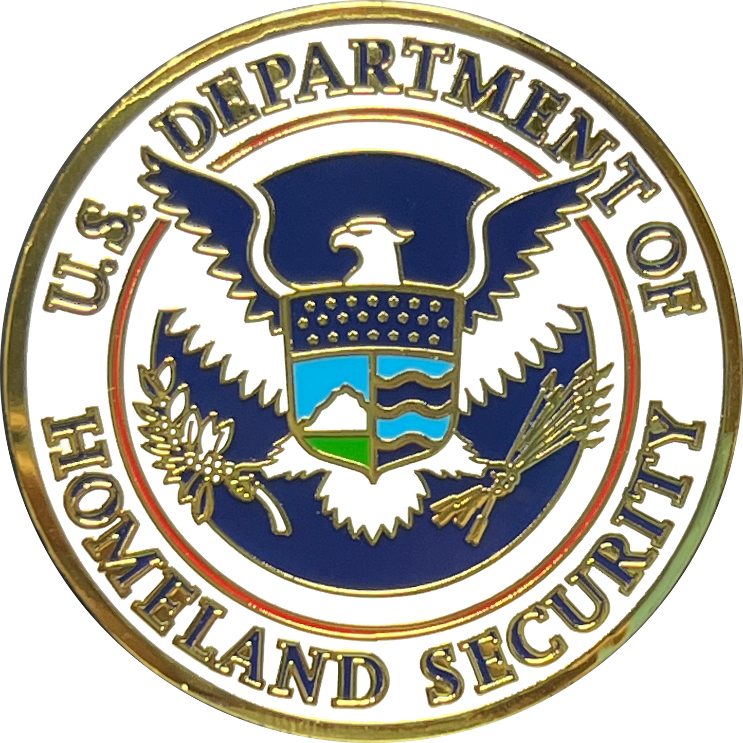 GL1-016 HK CBP HSI Border Patrol Field Ops FAM FEMA Secret Service Challenge Coin