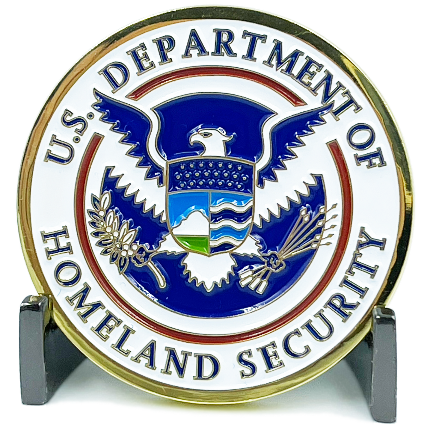 BL5-011 Border Patrol Challenge Coin BPA Patrol Agent Honor First CBP