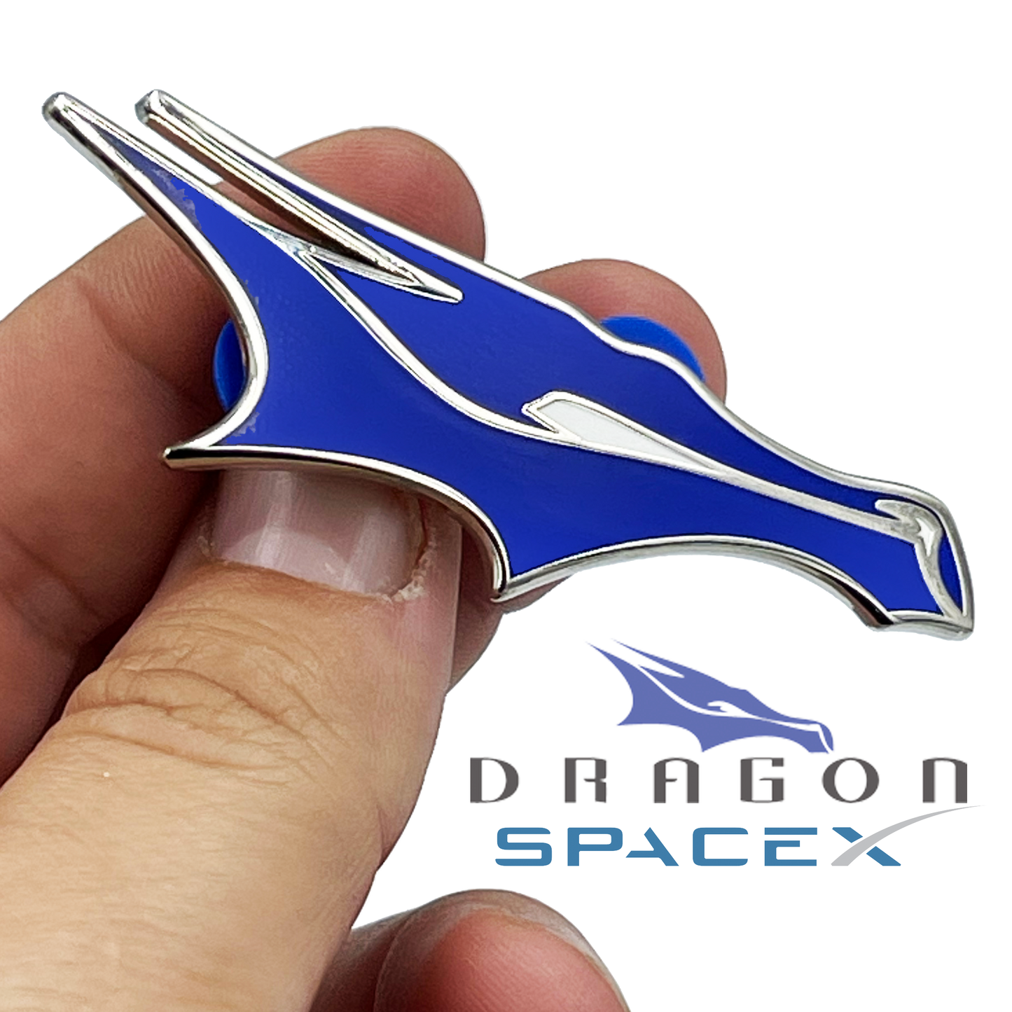 EL4-010 SpaceX Pin Dragon Mission Launch Pin Cape Canaveral Florida