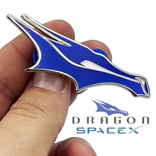 EL4-010 SpaceX Pin Dragon Mission Launch Pin Cape Canaveral Florida