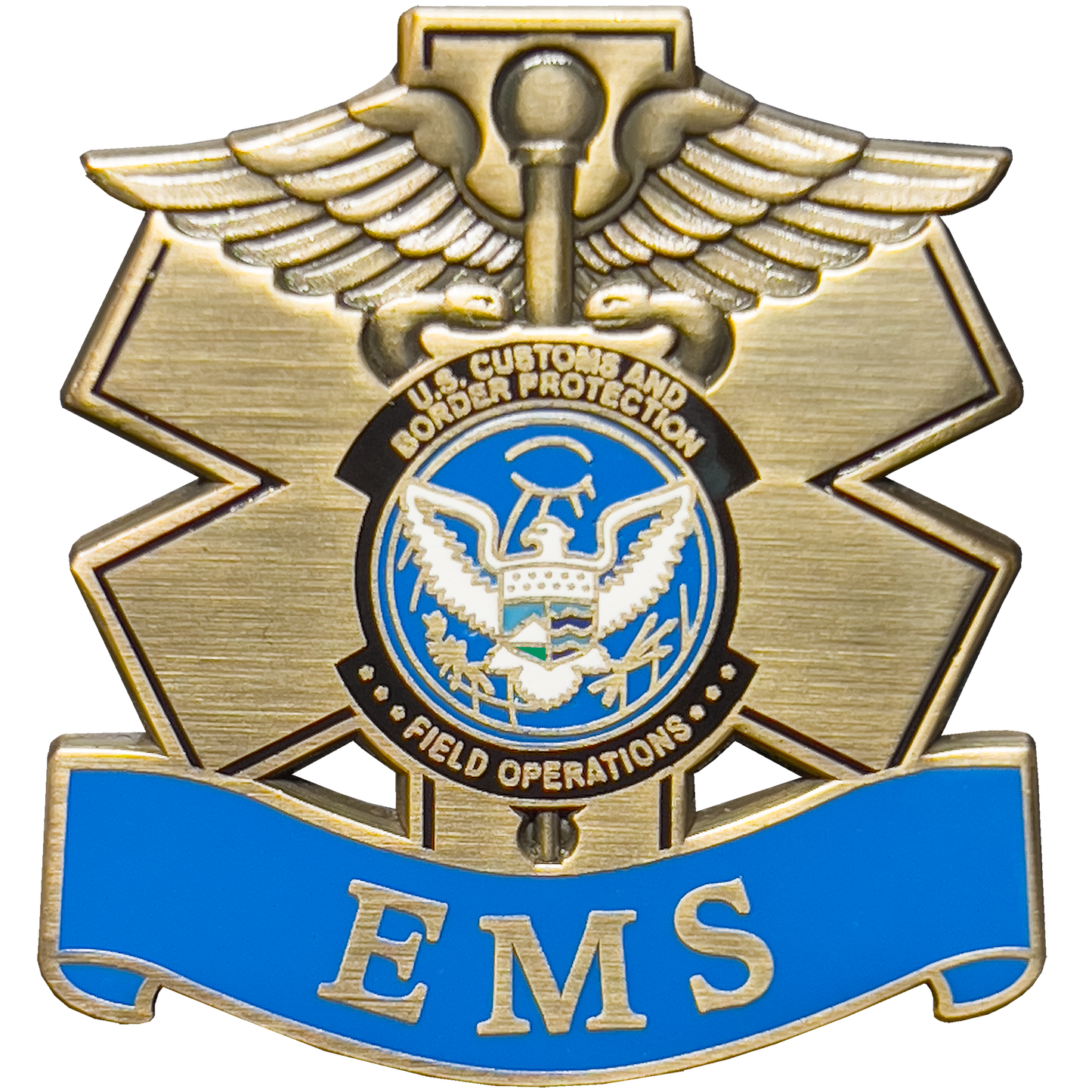 GG-018 OFO EMS Uniform style pin Field Ops EMT Paramedic replica pin