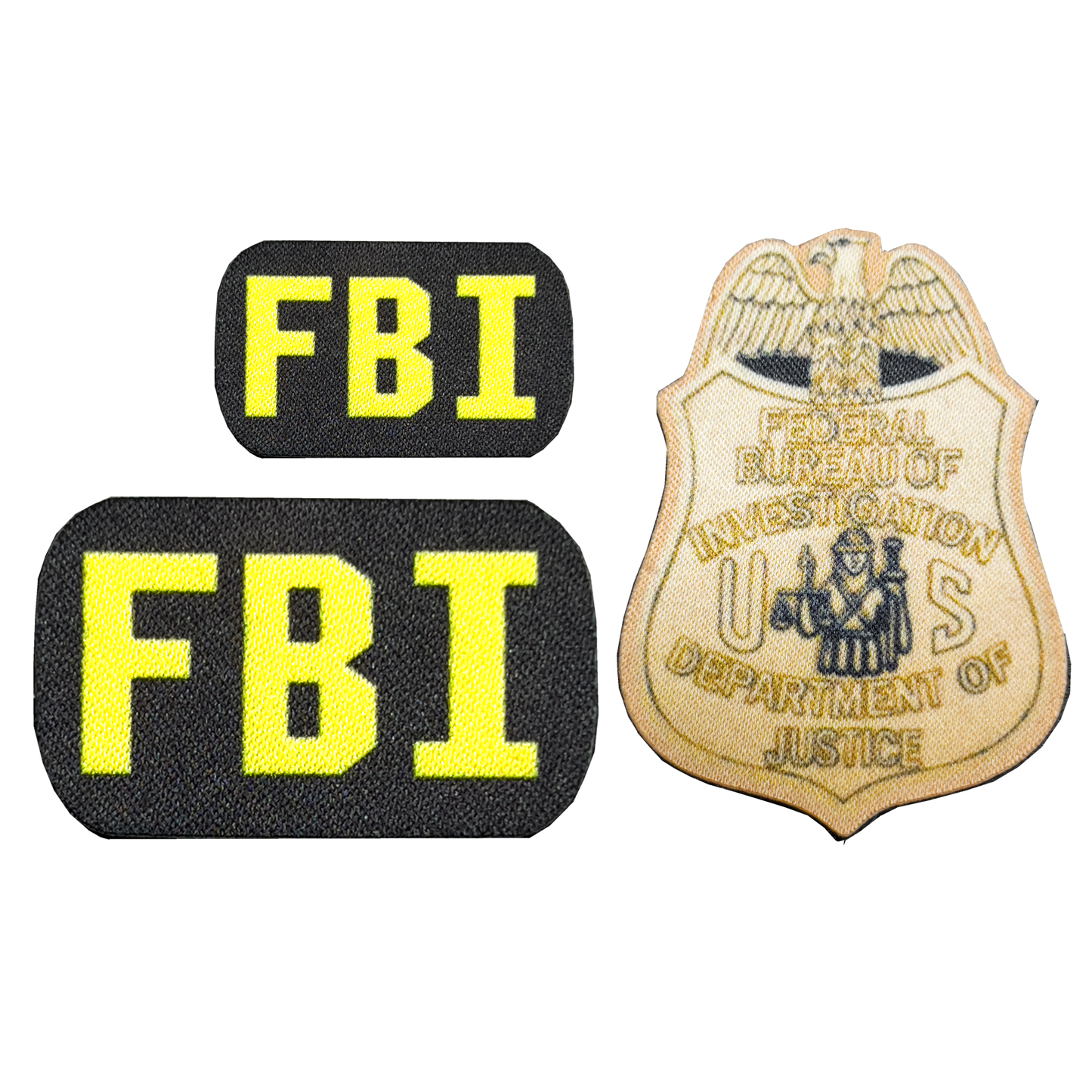 BL1-014 FBI SPECIAL AGENT Tactical Beverage Bottle or Can Cooler Vest with removable patches perfect gift for Challenge Coin collectors